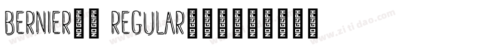 BERNIER__ Regular生成器字体转换